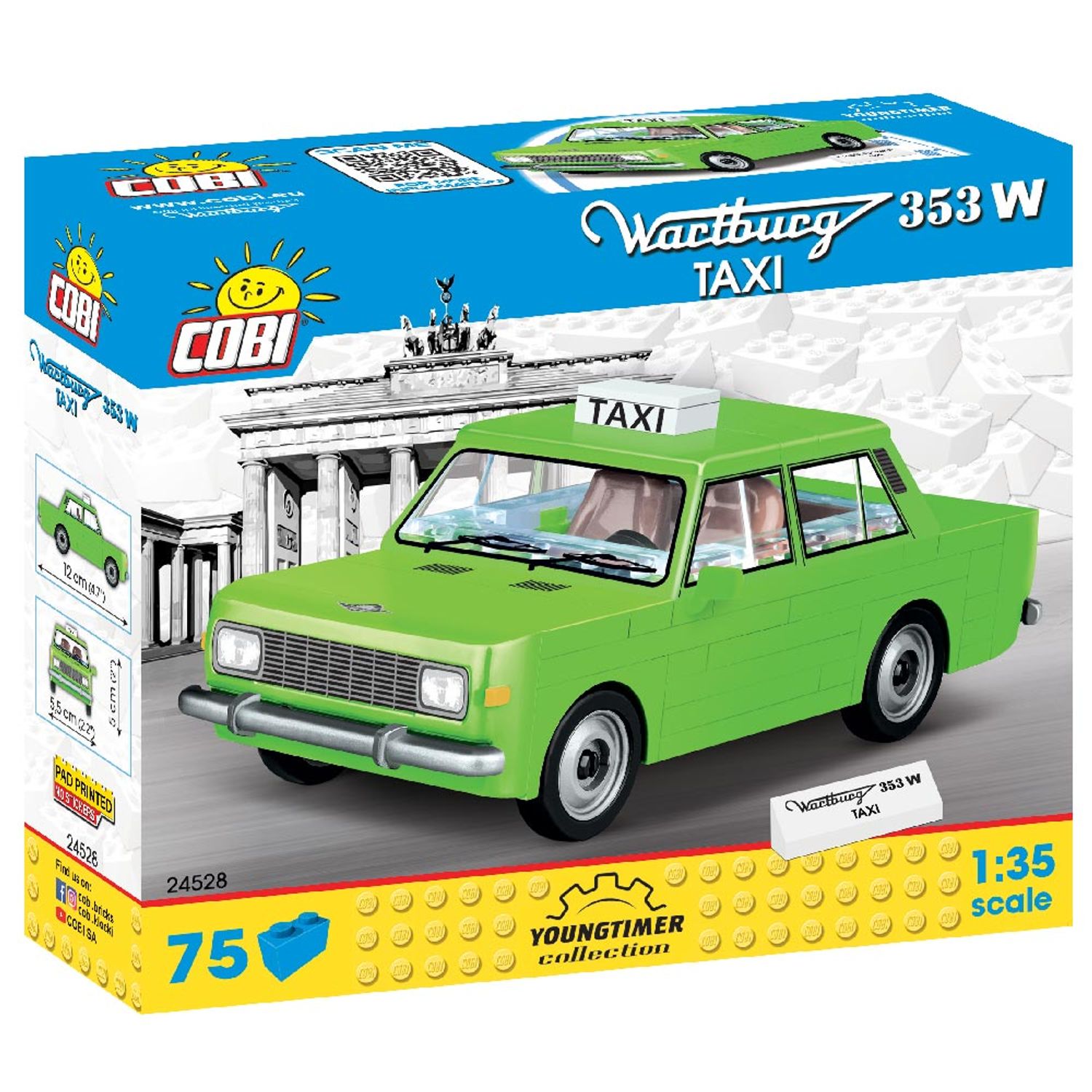 Set de Construit Wartburg 353W Taxi fotografia produsului
