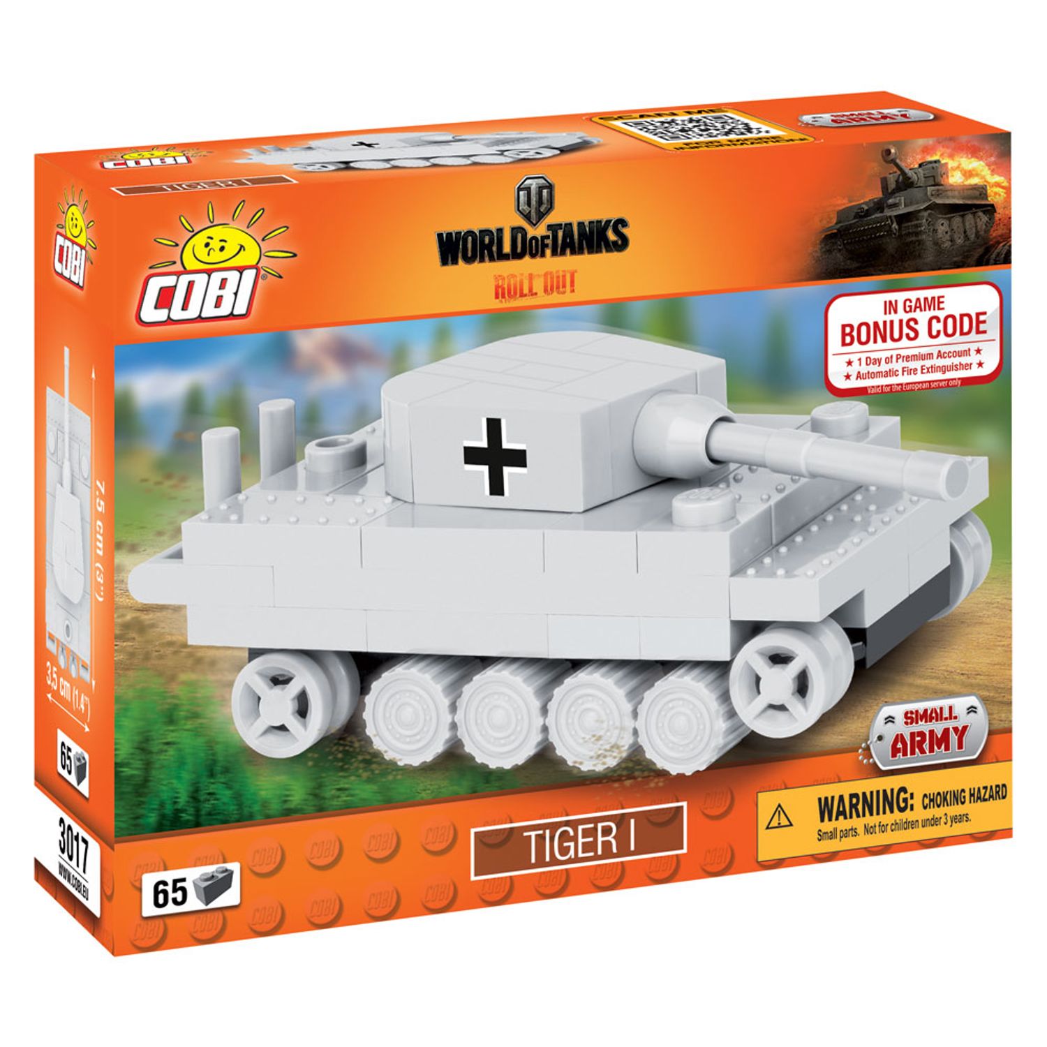 Set de Construit Tiger I Nano Tank fotografia produsului