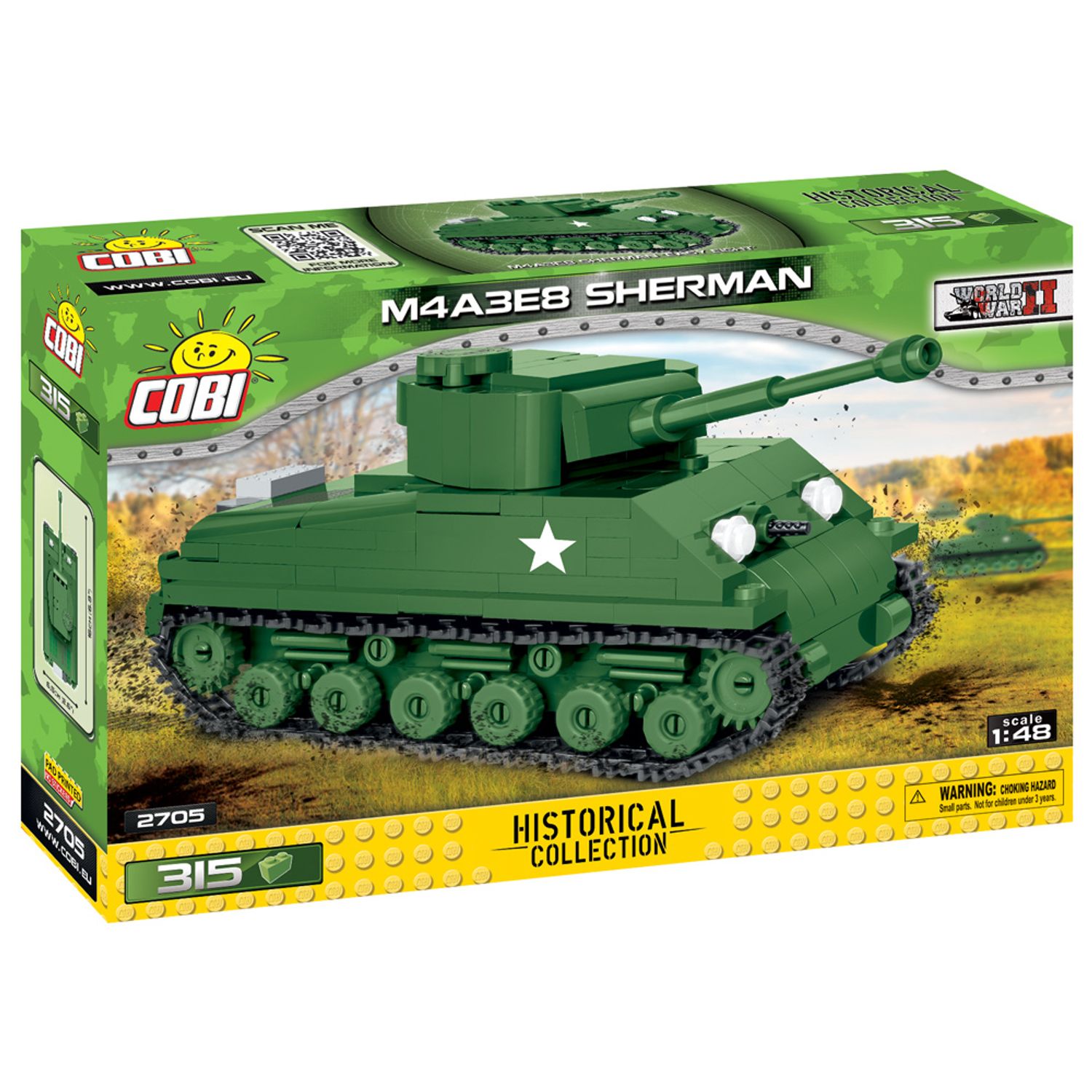 Set de Construit Tanc M4A3E8 Sherman M fotografia produsului View 6 L