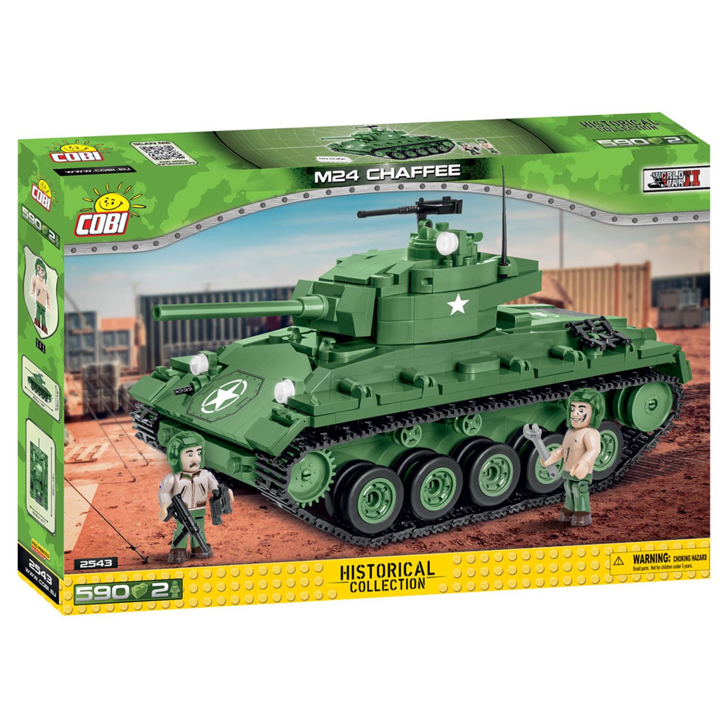 Set de Construit Tanc M24 Chaffee 2021 Edition fotografia produsului