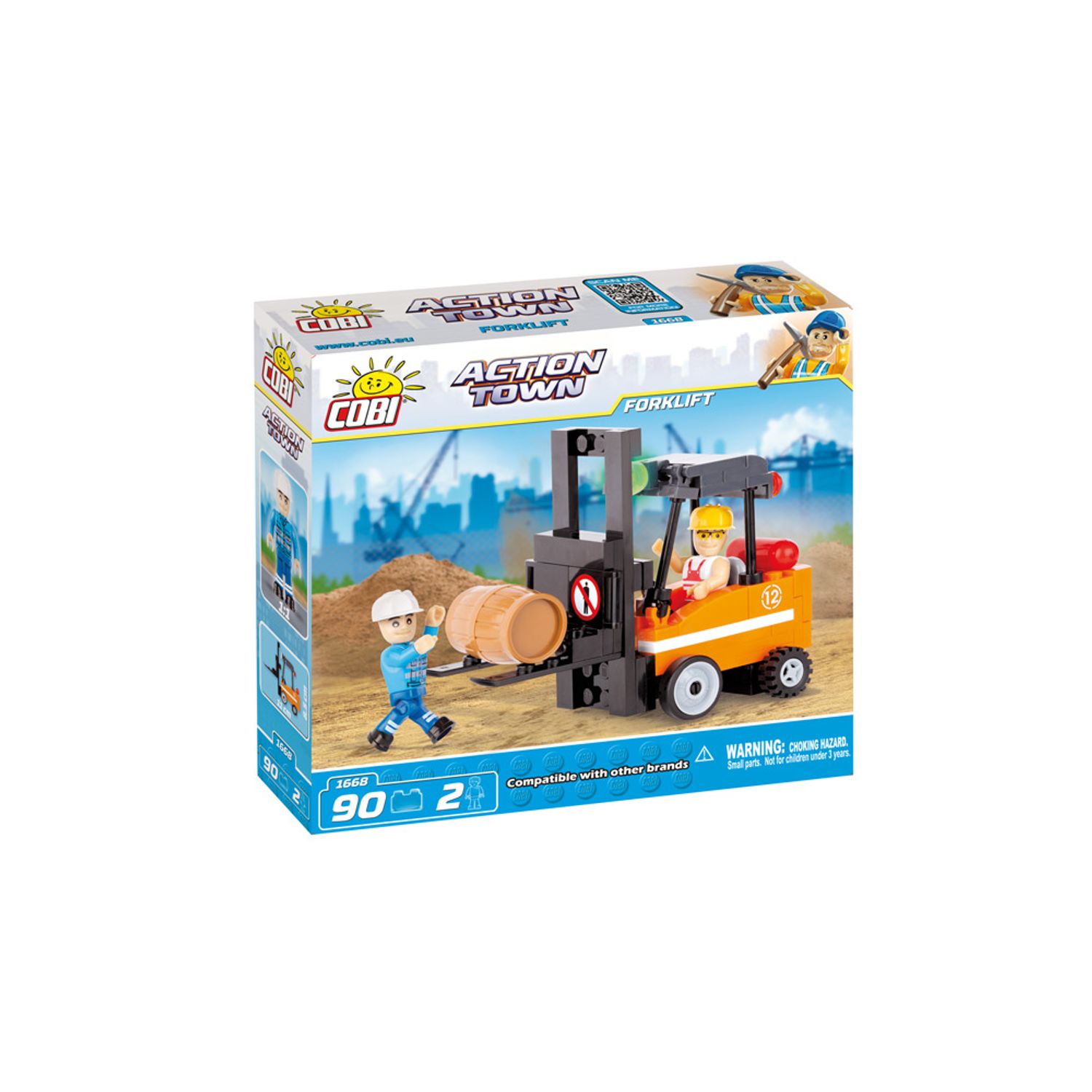 Set de Construit Forklift fotografia produsului View 2 L