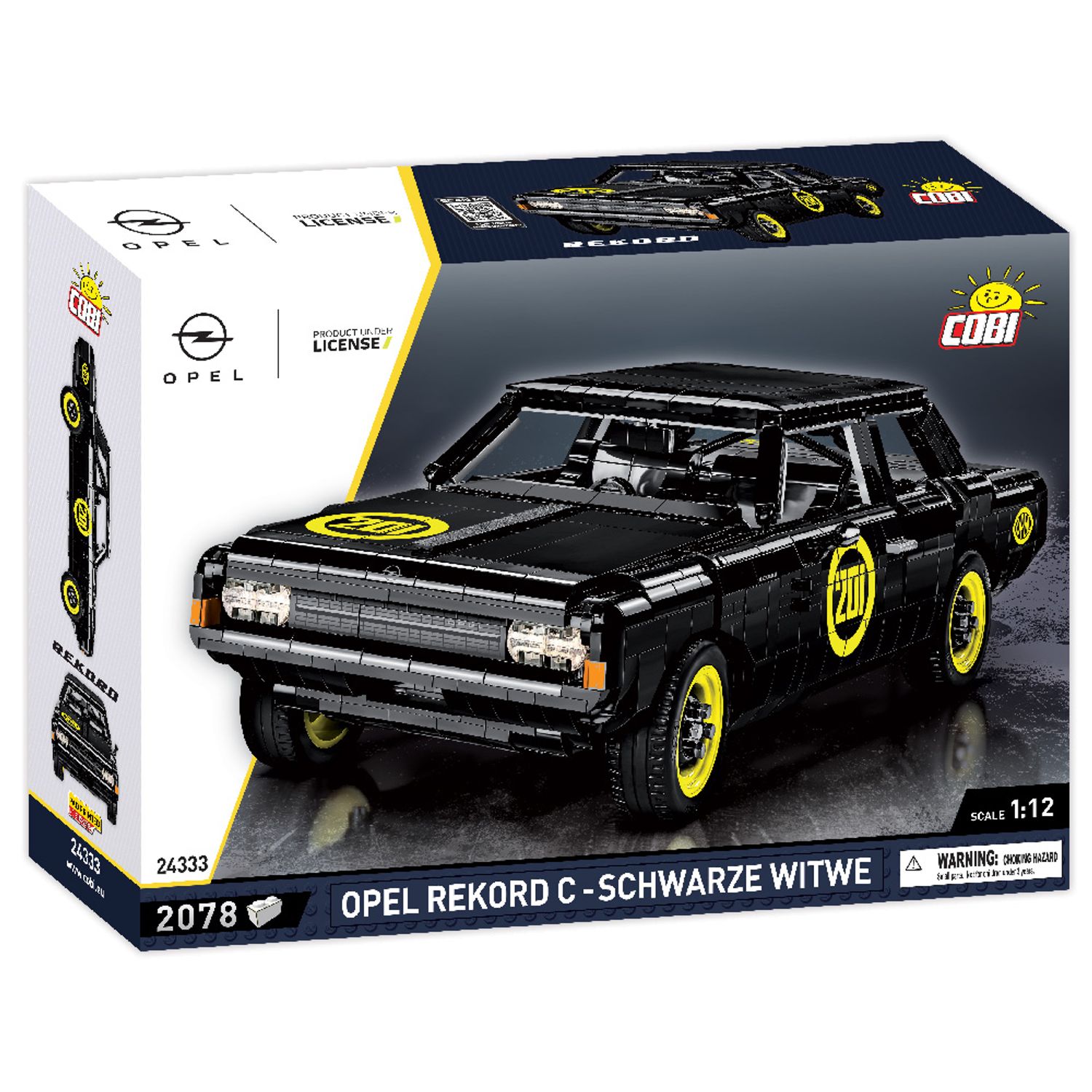 Set de Construit Opel Rekord C-Schwarze Witwe fotografia produsului