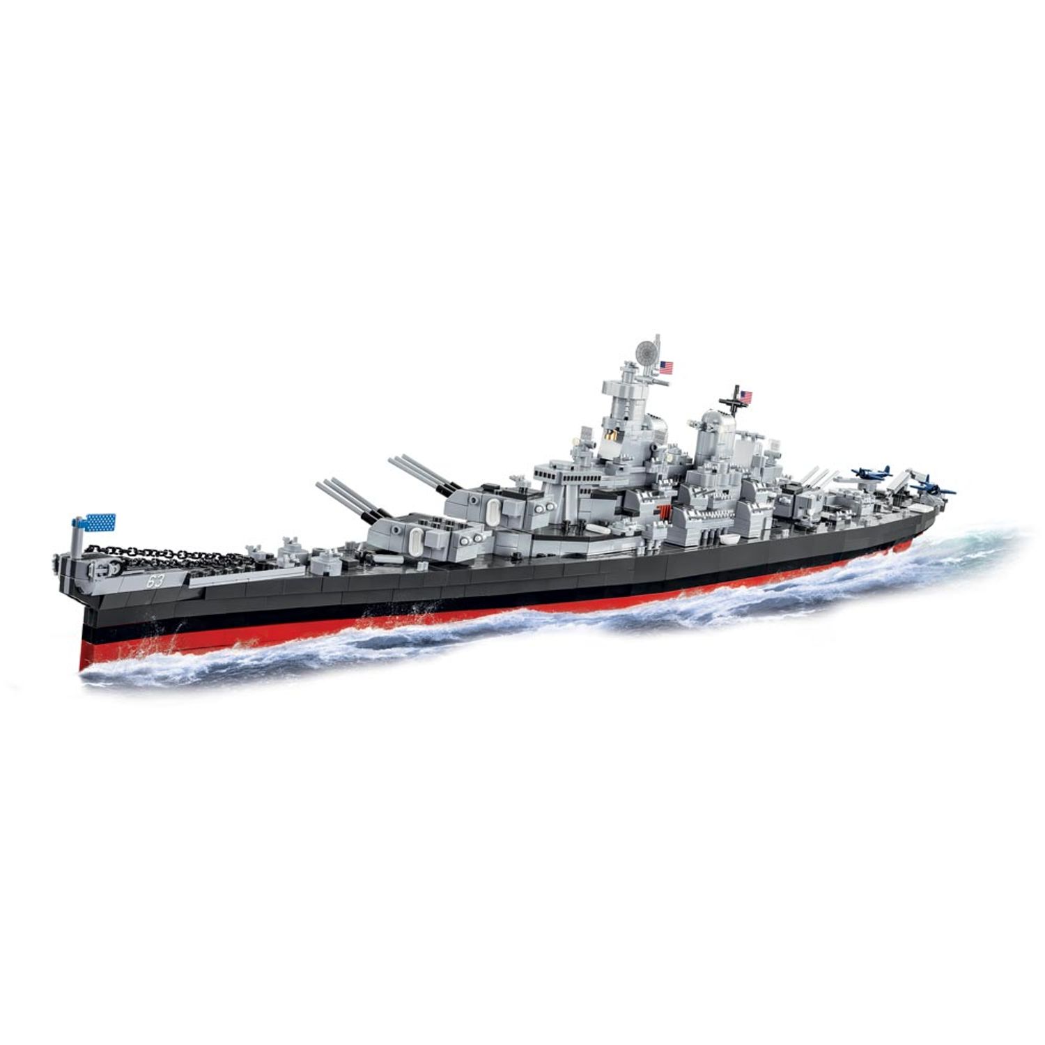 Set de Construit Battleship Missouri Bb-63 fotografia produsului View 2 L