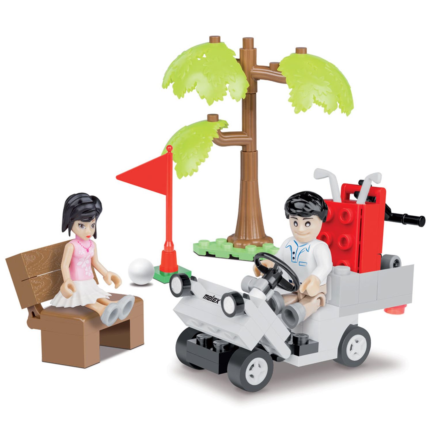 Set de Construit Melex 212 Golf Set fotografia produsului View 2 L