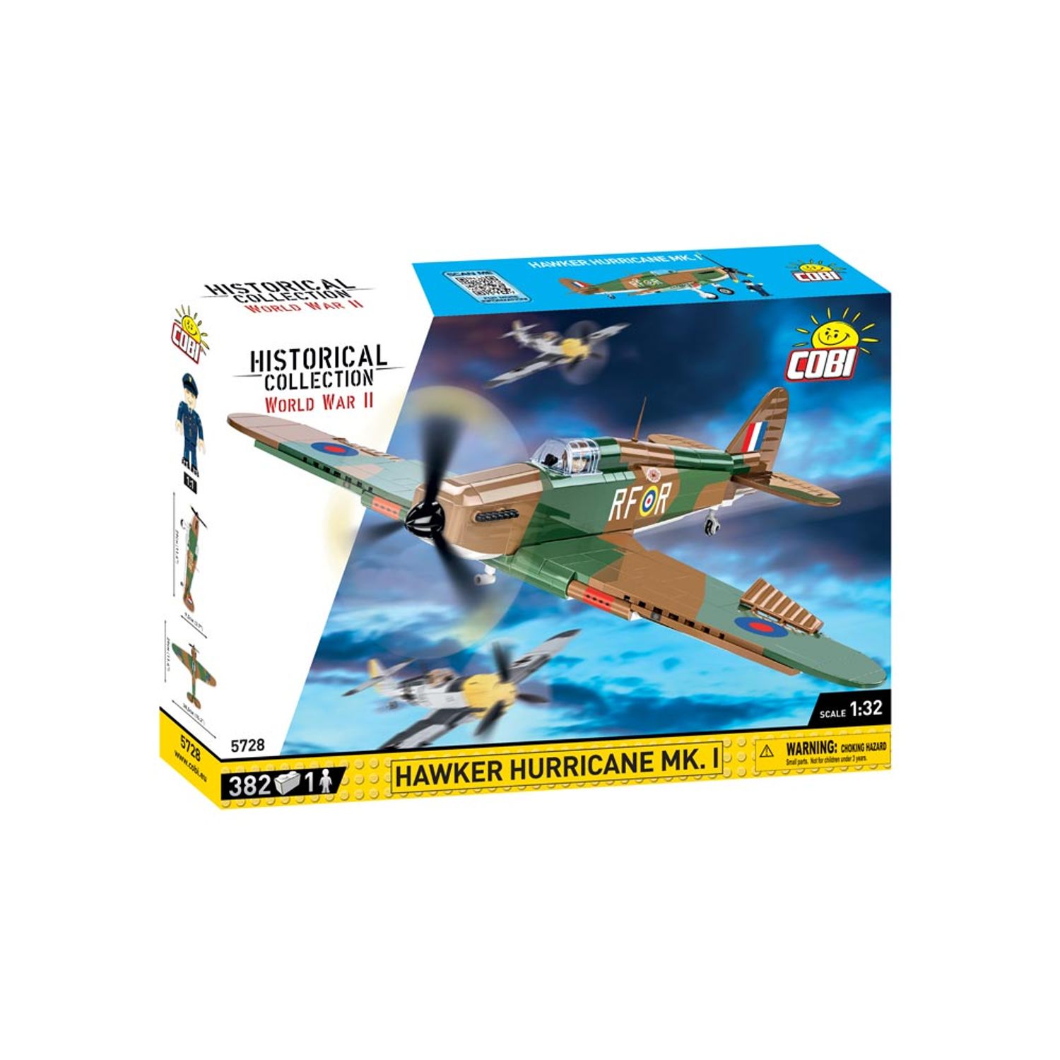Set de Construit Hawker Hurricane Mk1 fotografia produsului View 3 L