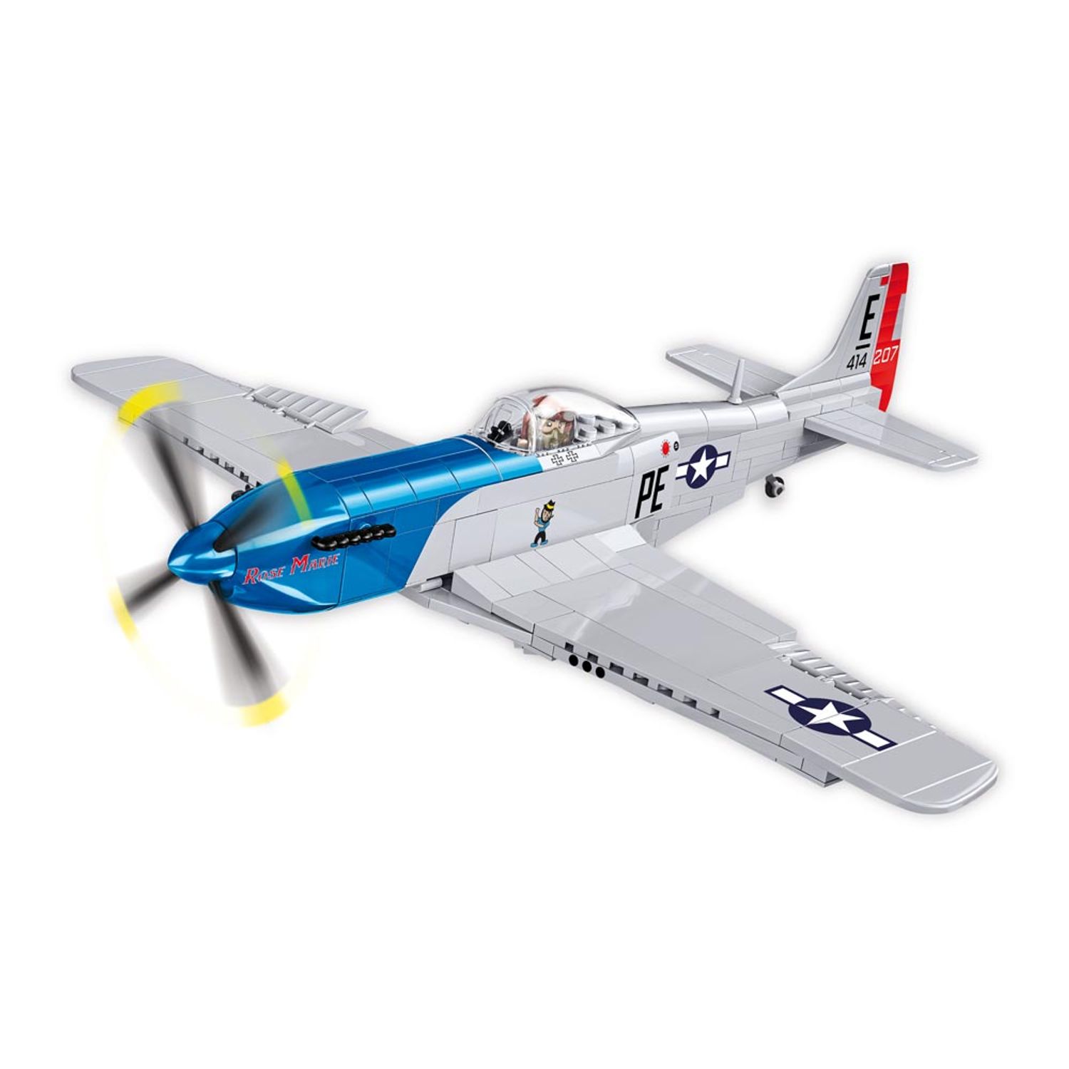 Set de Construit P-51D Mustang fotografia produsului View 2 L