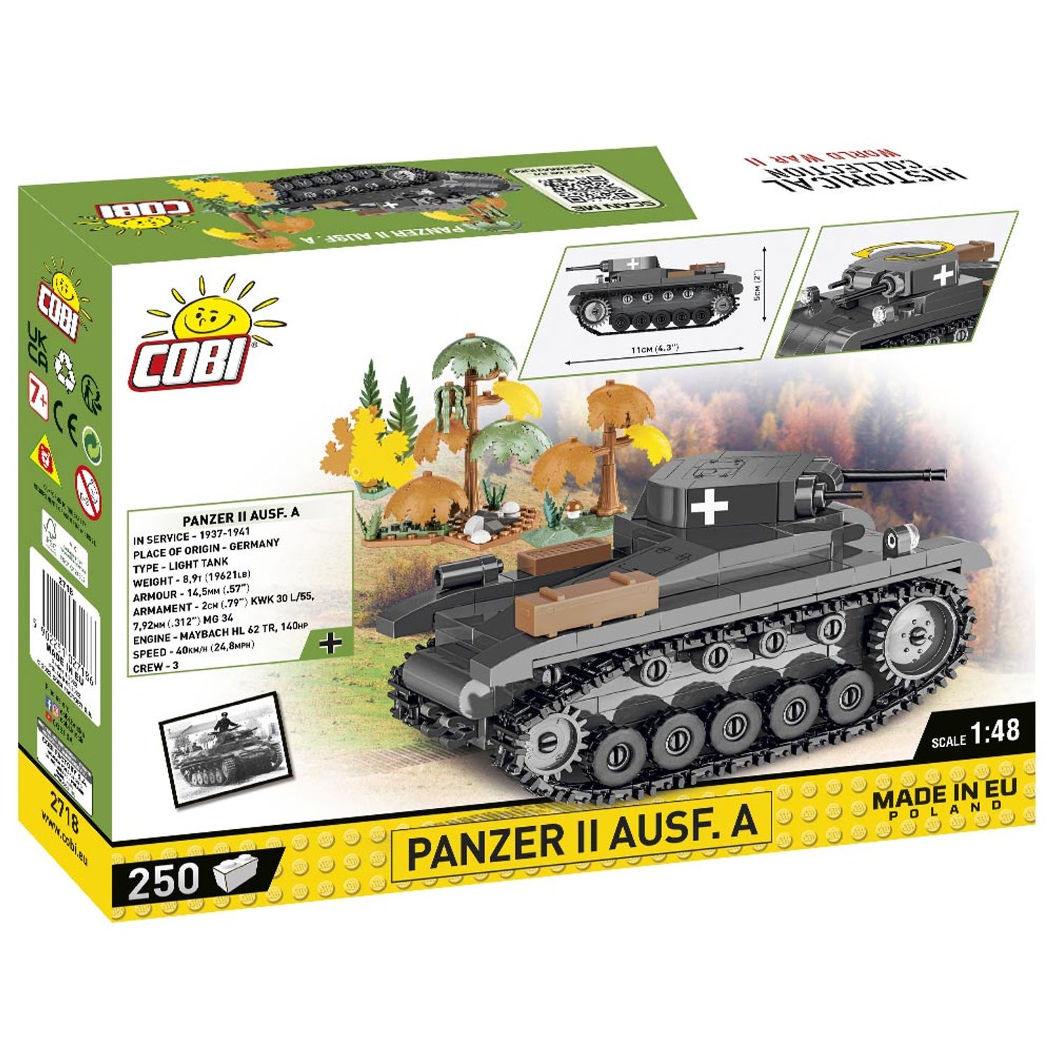 Set de Construit Panzer Ii Ausfa fotografia produsului
