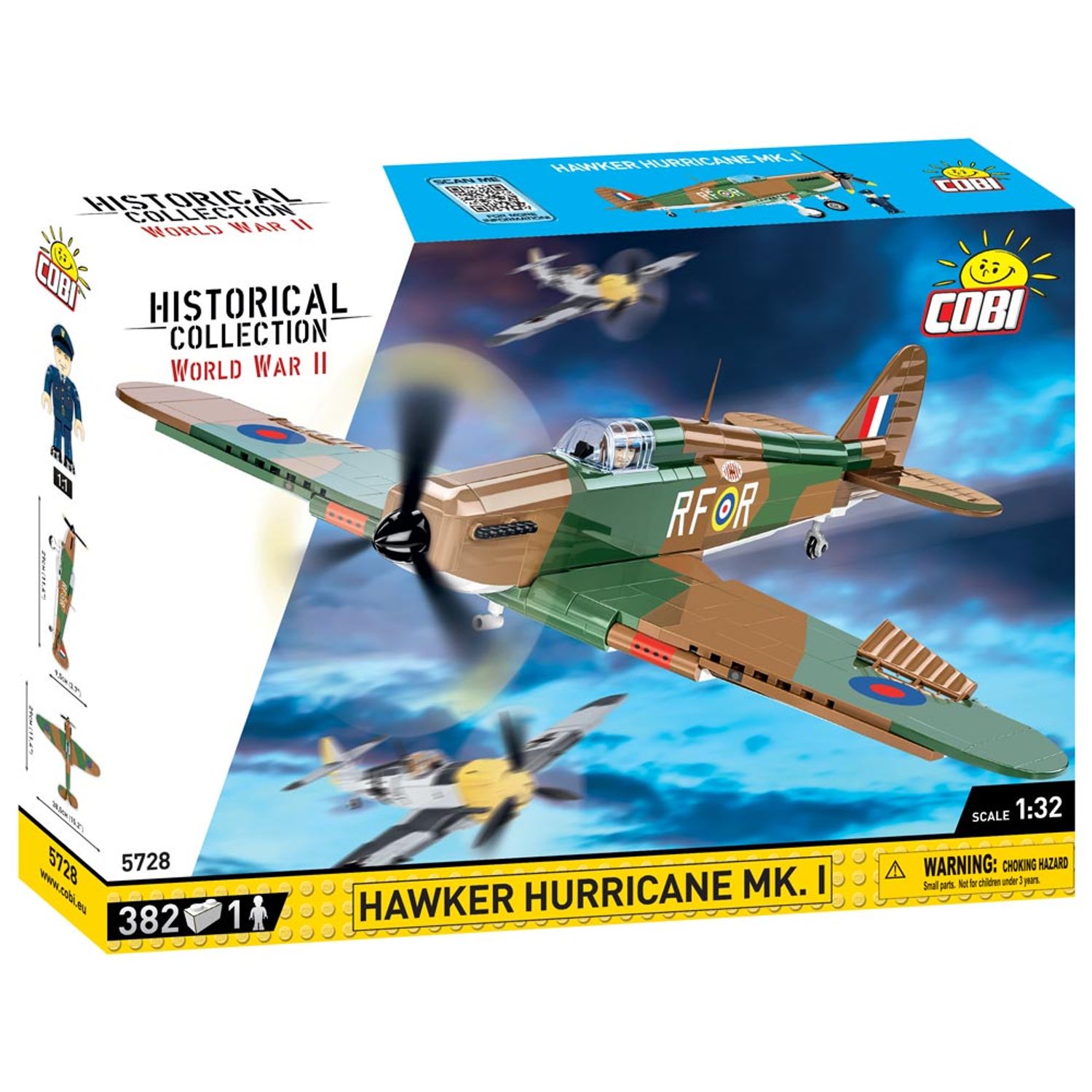 Set de Construit Hawker Hurricane Mk1 fotografia produsului