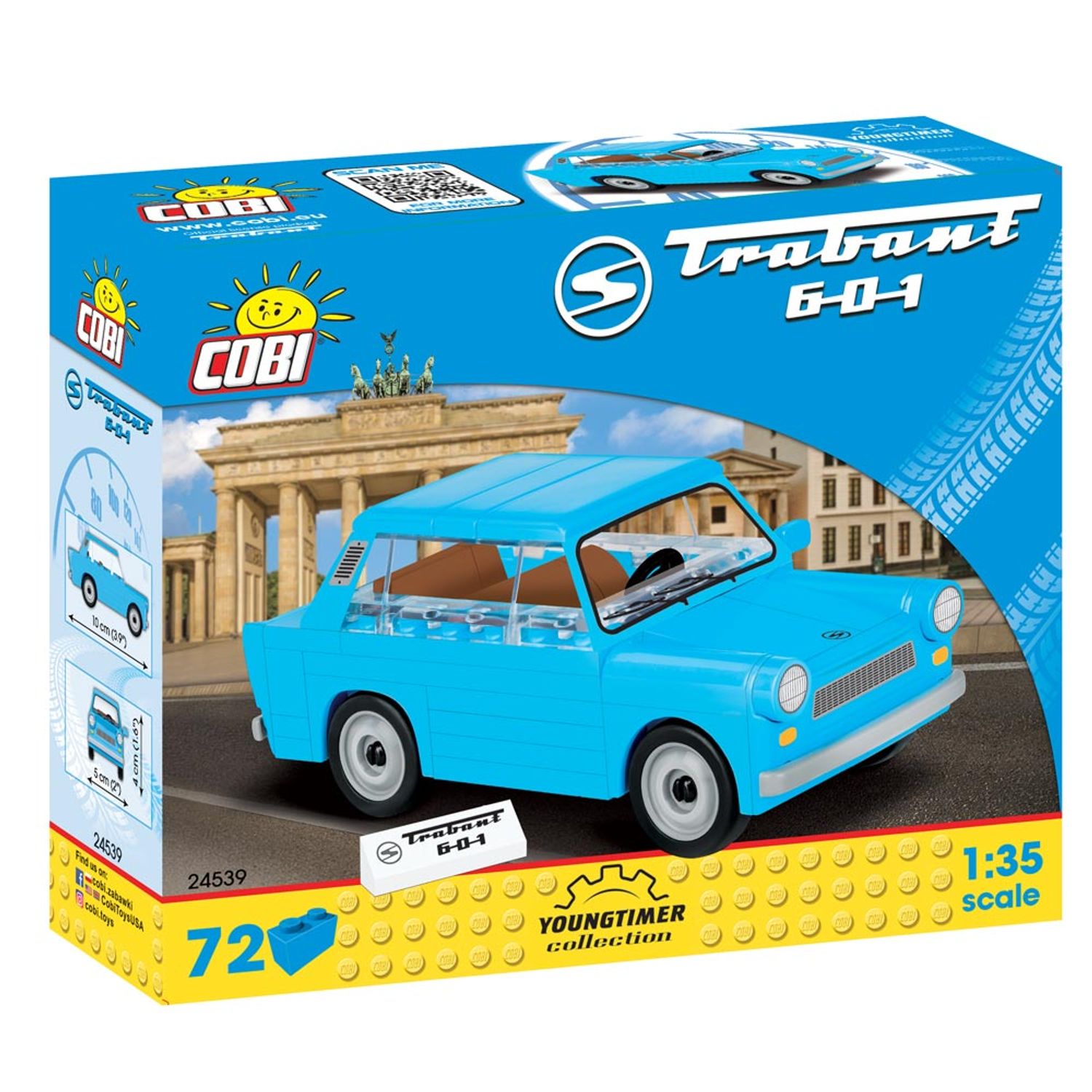 Set de Construit Trabant 601 fotografia produsului