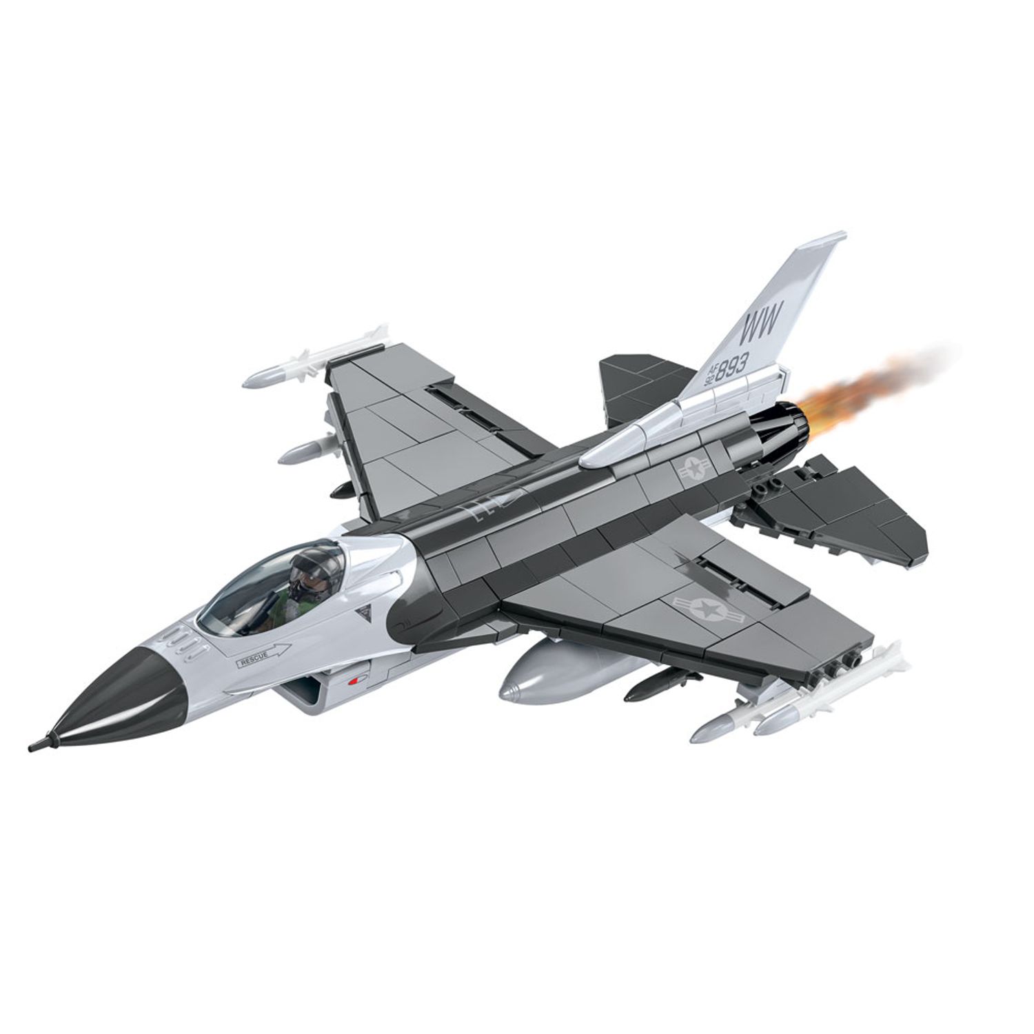 Set de Construit F-16 C Fighting Falcon fotografia produsului View 2 L