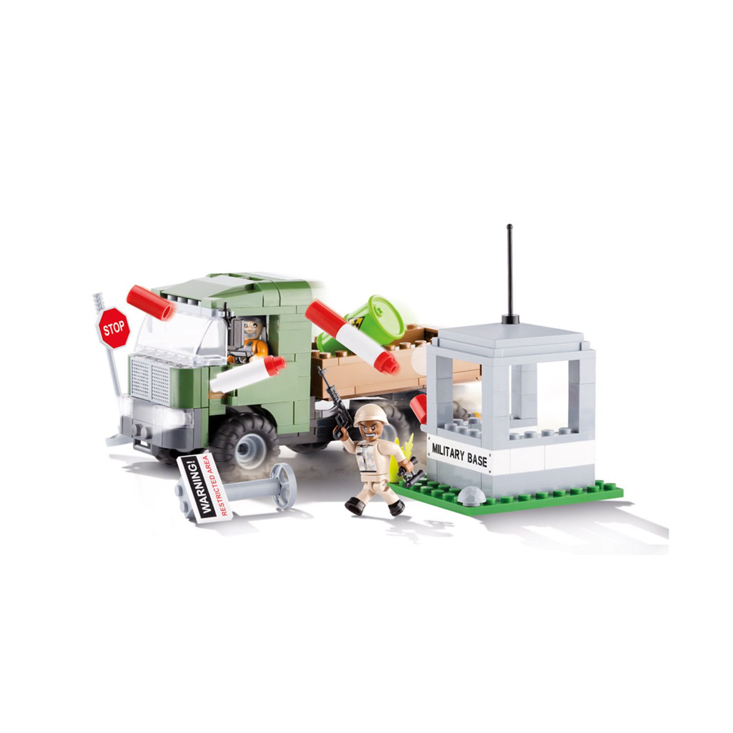 Set de Construit Military Checkpoint fotografia produsului View 2 L