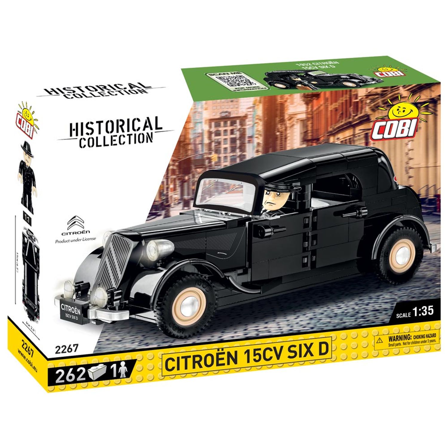 Set de Construit Citroen 15Cv Six D fotografia produsului