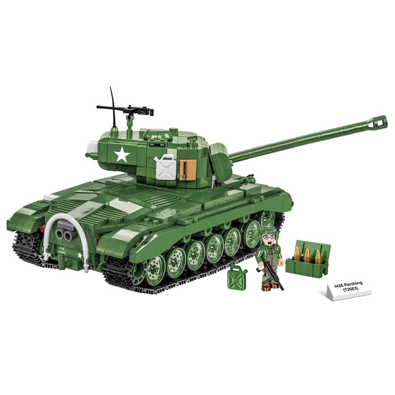 Set de Construit M26 Pershing T26E3 fotografia produsului View 3 L