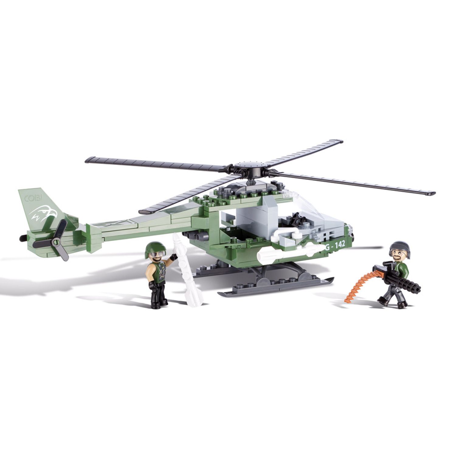 Set de Construit Eagle Attack Helicopter fotografia produsului