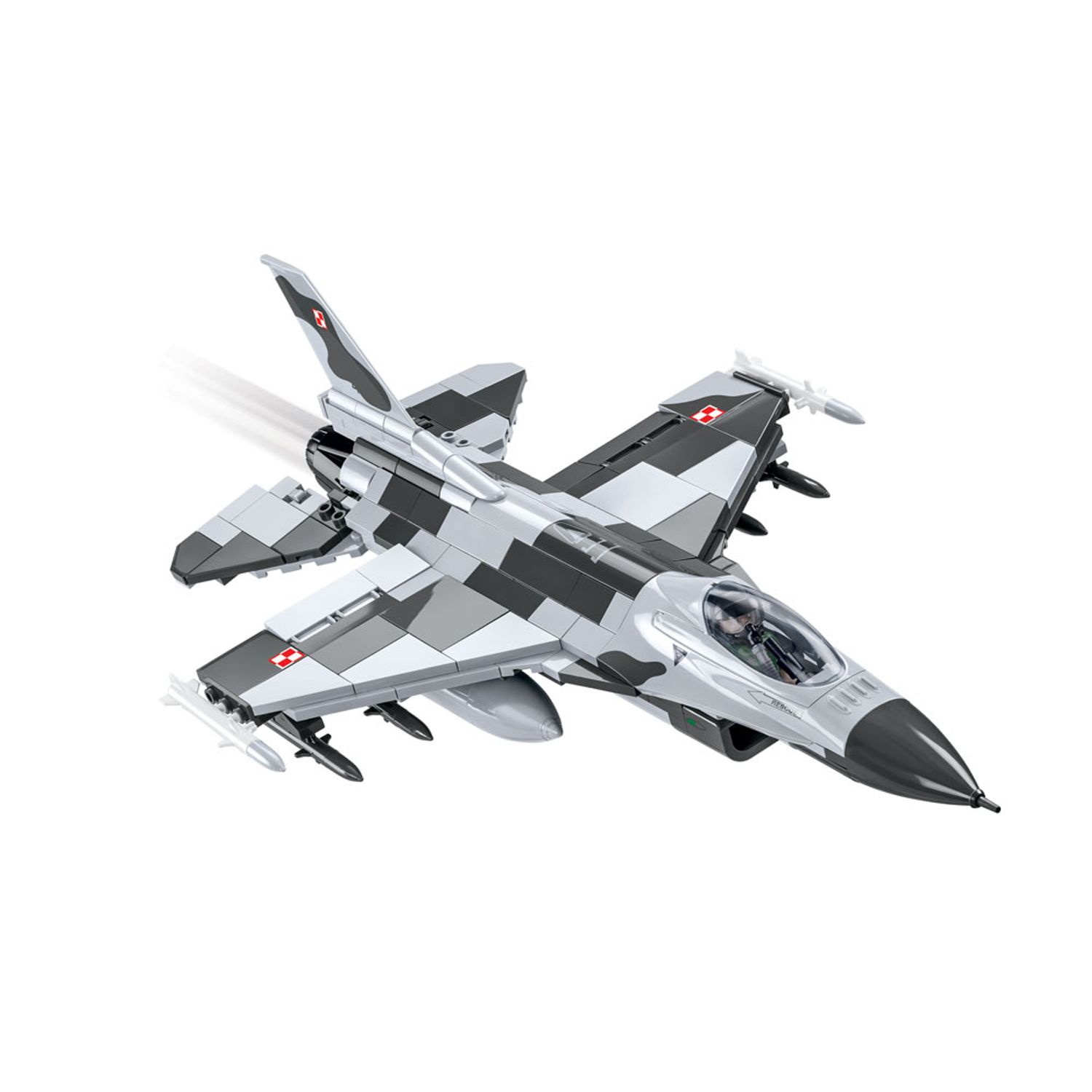 Set de Construit F-16 C Fighting Falcon Pl fotografia produsului View 2 L