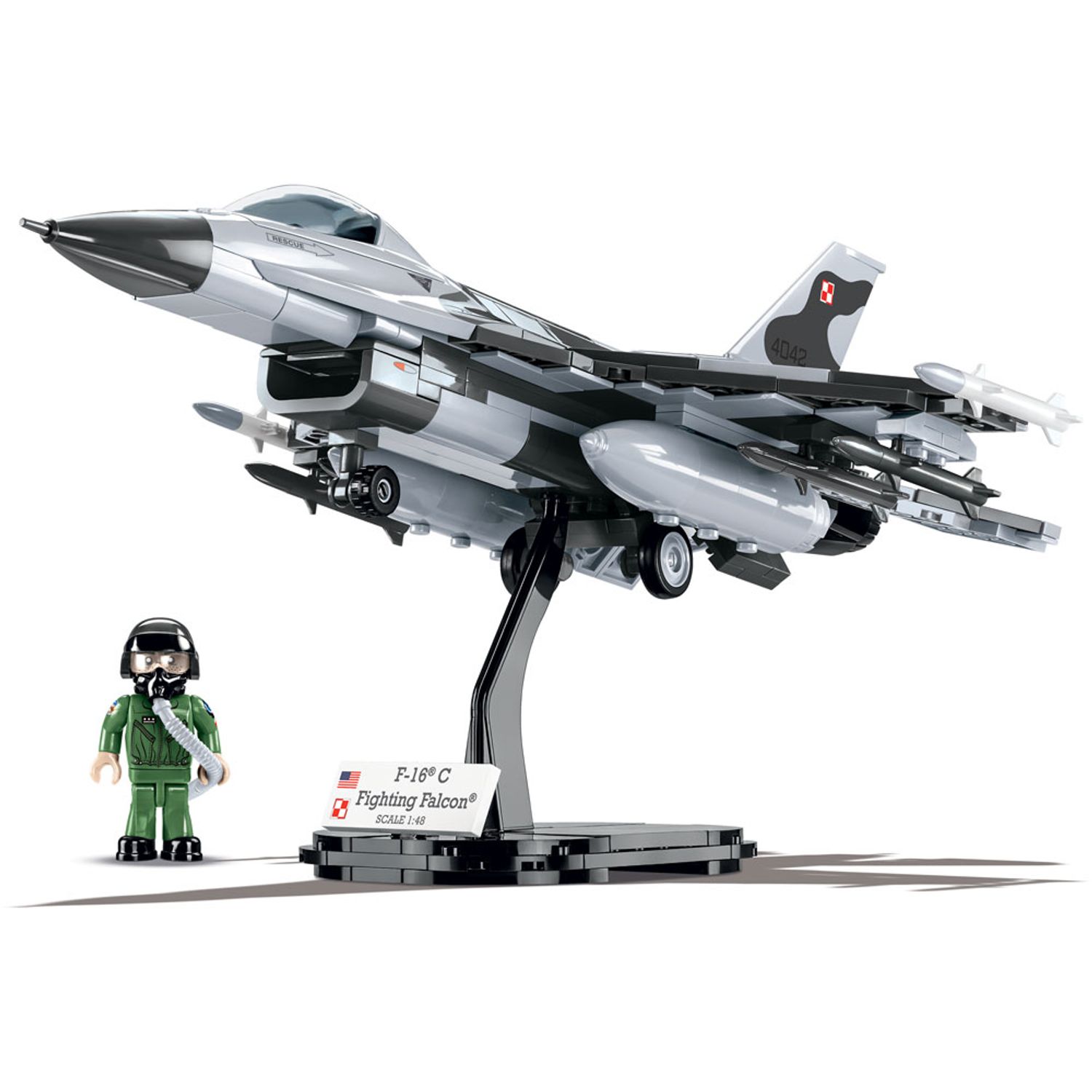 Set de Construit F-16 C Fighting Falcon Pl fotografia produsului