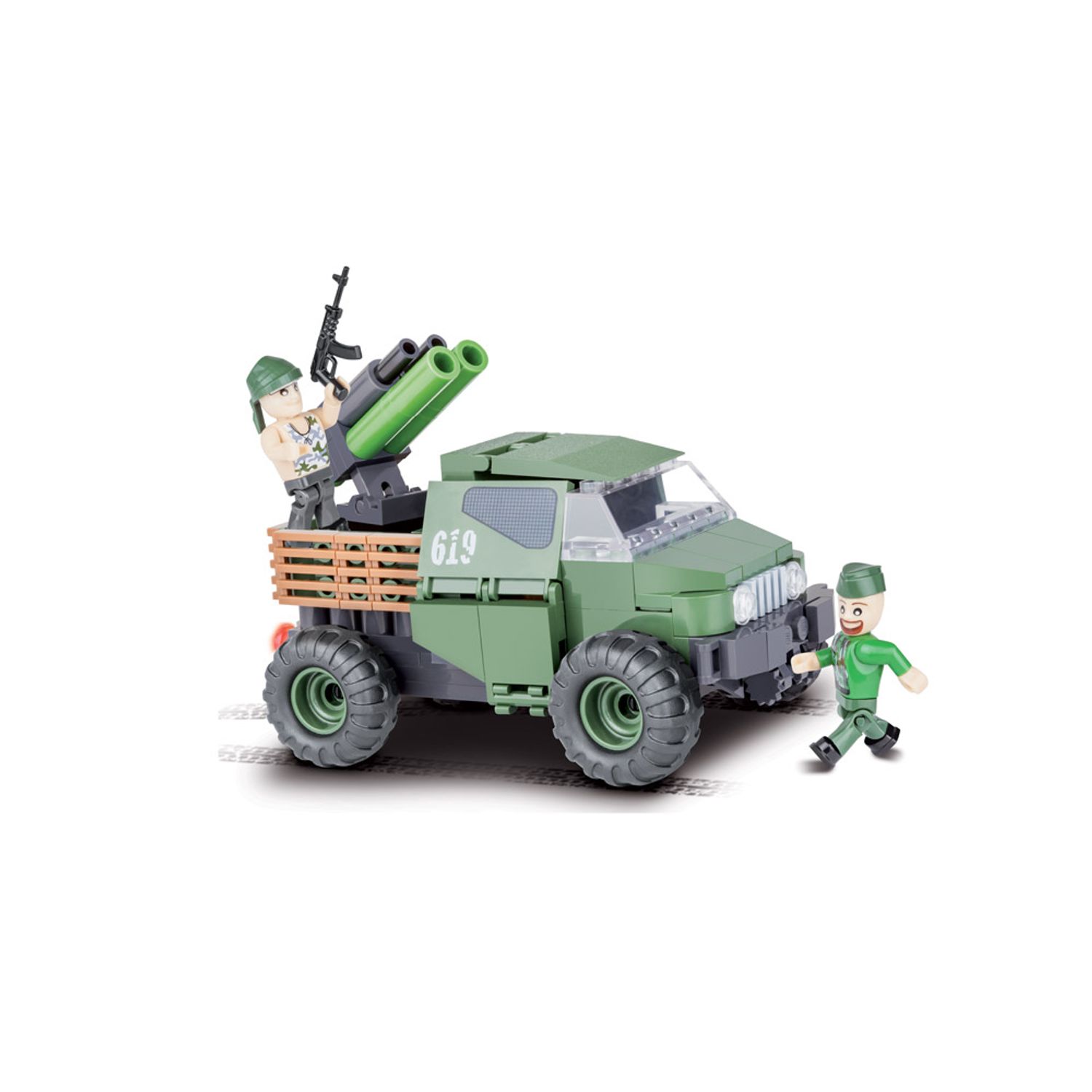Set de Construit 4 Wd Armored Pickup Truck fotografia produsului View 2 L