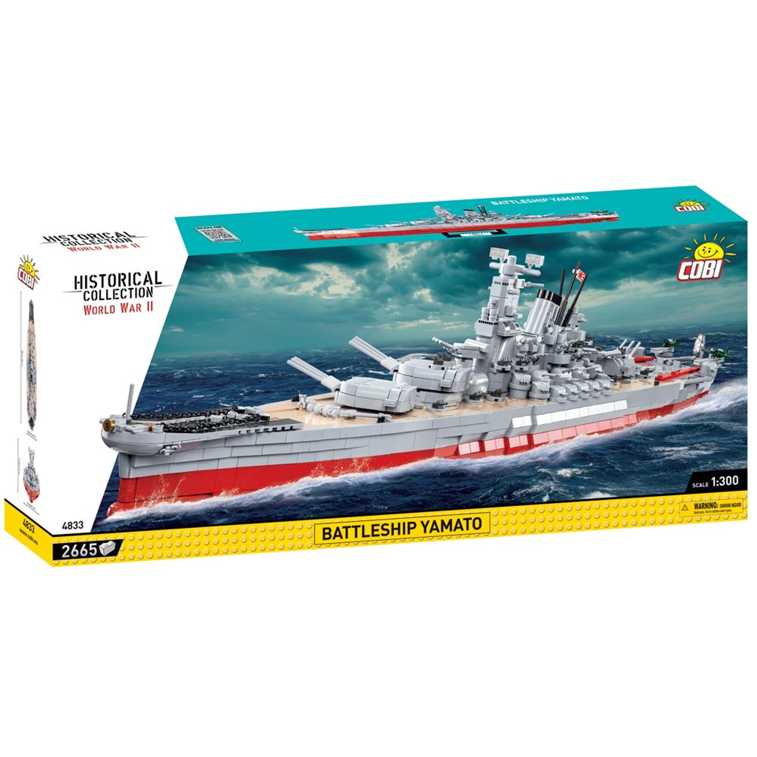 Set de Construit Battleship Yamato fotografia produsului