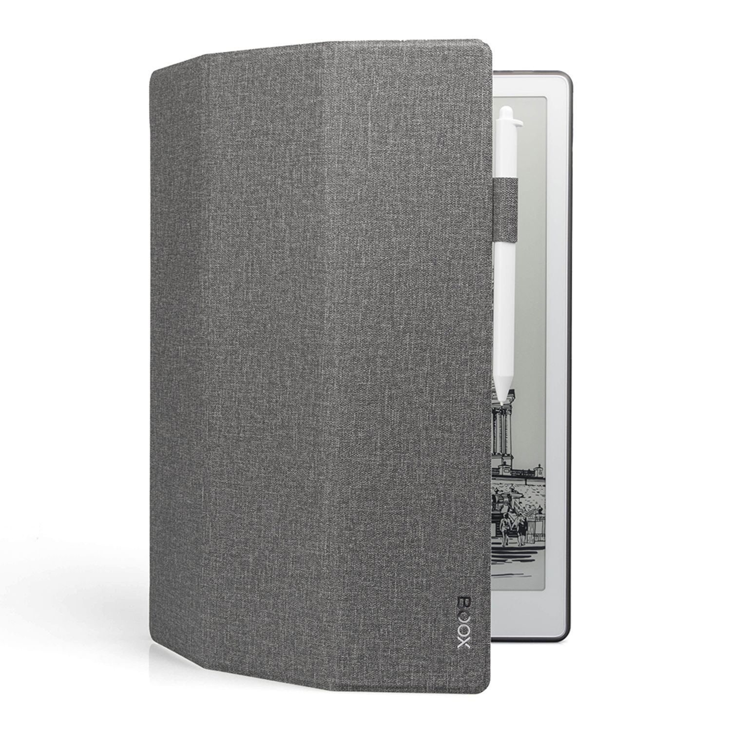 Husa pentru Ebook reader Onyx Boox Max 3, Gri fotografia produsului View 4 L