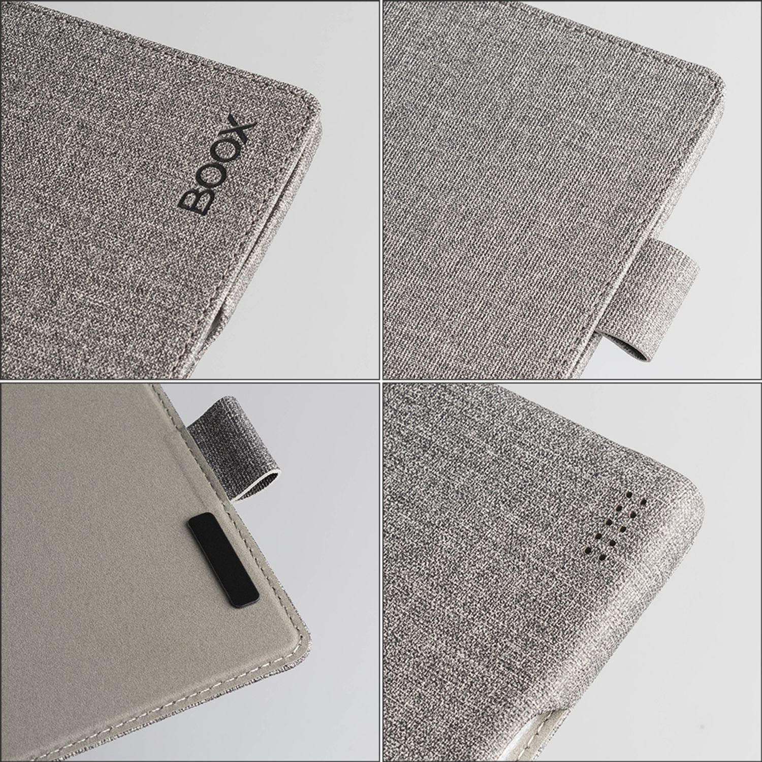 Husa pentru Ebook reader Onyx Boox Note2/Note Pro/Note, Gri fotografia produsului View 2 L
