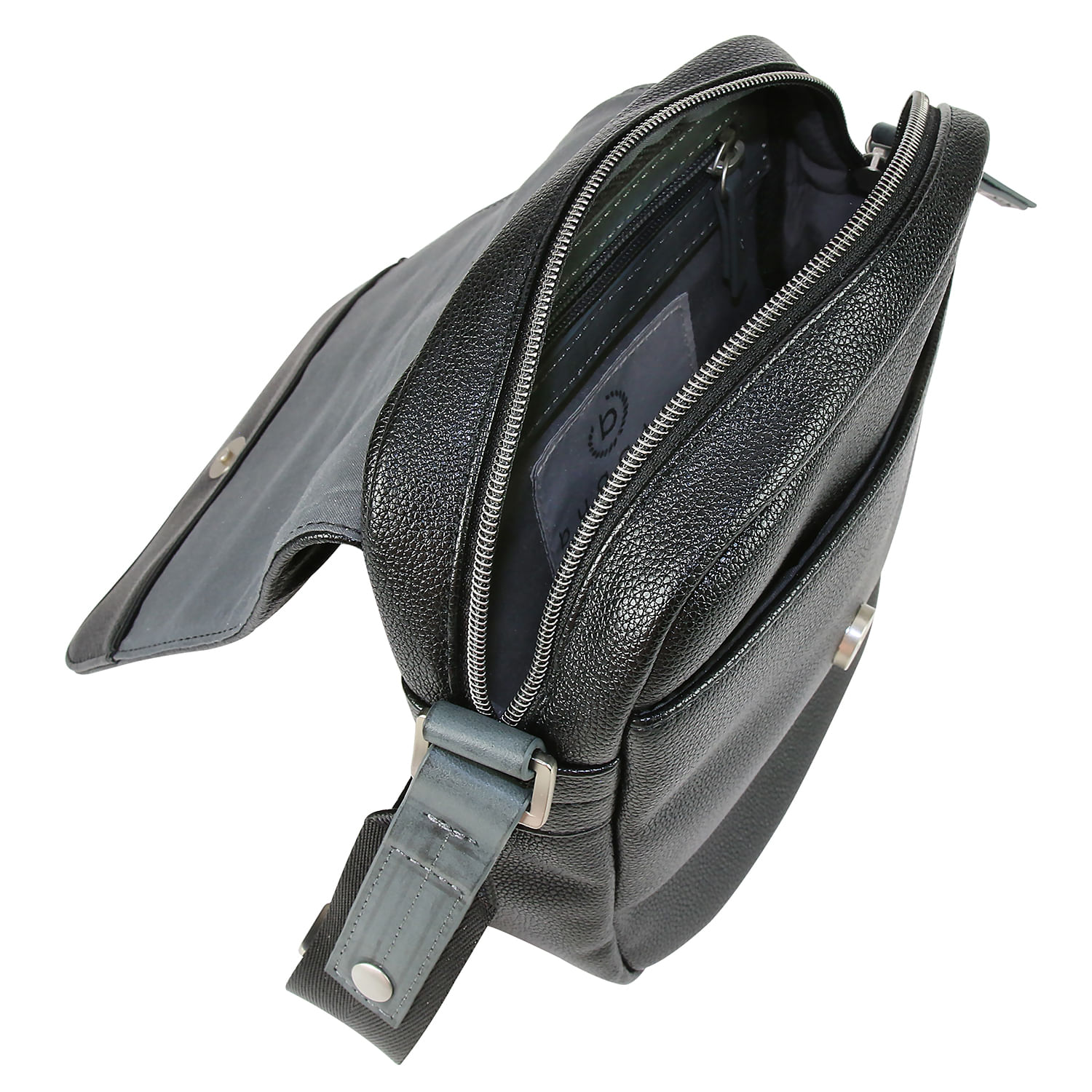 Geanta barbati Bugatti Moto Messenger negru fotografia produsului View 5 L