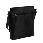 Geanta A4 de umar, The Chesterfield Brand, din piele moale neagra, Bliss fotografia produsului View 2 S