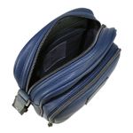 Geanta barbati Bugatti Moto D cu fermoare, bleumarin fotografia produsului View 4 S