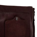 Geanta A4 de umar, The Chesterfield Brand, din piele moale maro, Bliss fotografia produsului View 3 S