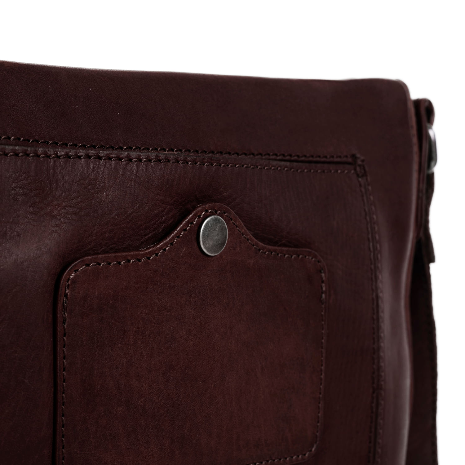 Geanta A4 de umar, The Chesterfield Brand, din piele moale maro, Bliss fotografia produsului View 3 L