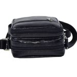 Borseta piele neagra, MAGAZINULDEGENTI, model cu fermoare 010 fotografia produsului View 5 S