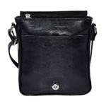 Borseta piele neagra ,MAGAZINULDEGENTI model cu capac 05 fotografia produsului View 3 S