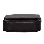 Borseta piele moale maro, MAGAZINULDEGENTI, model cu capac 04 fotografia produsului View 5 S
