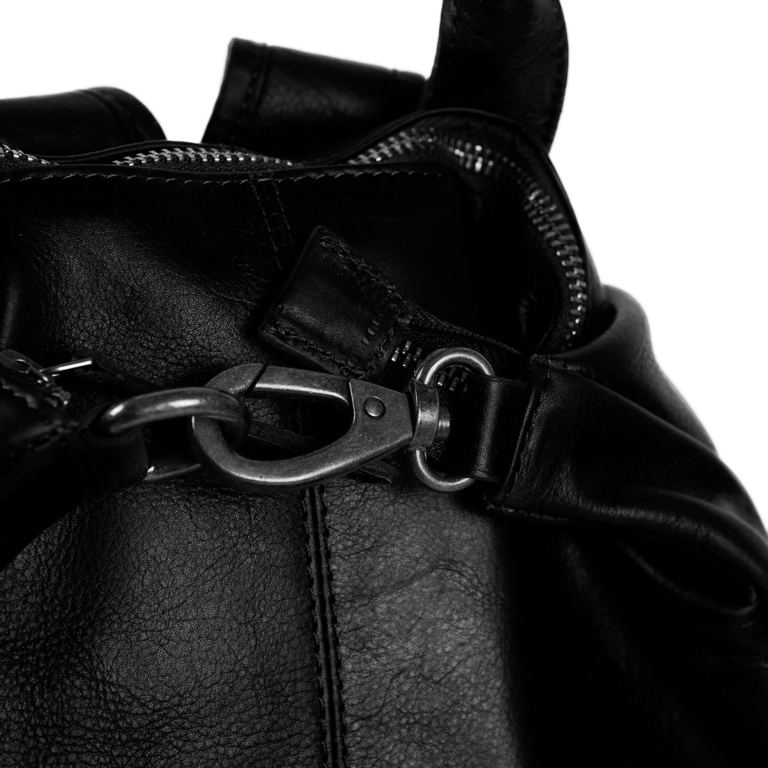 Rucsac de dama din piele moale, The Chesterfield Brand, Manchester, Negru fotografia produsului View 6 L