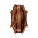 Geanta laptop din piele naturala, The Chesterfield Brand, Santiago, 14 inch, Maro coniac fotografia produsului View 3 S