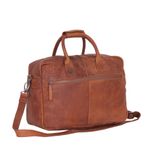 Geanta de laptop din piele naturala, The Chesterfield Brand, Yasmin 15 inch, Maro coniac fotografia produsului View 11 S