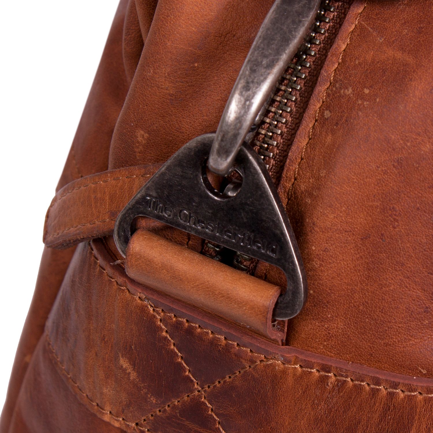 Geanta de laptop din piele naturala, The Chesterfield Brand, Yasmin 15 inch, Maro coniac fotografia produsului View 9 L