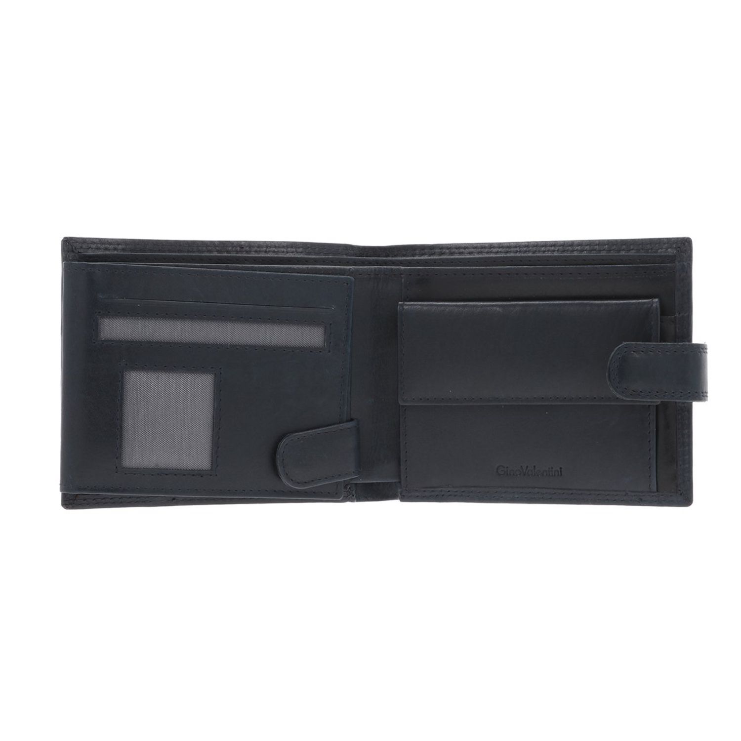 Portofel din piele bleumarin pentru barbati, model 561, MAGAZINUL DE GENTI fotografia produsului View 3 L