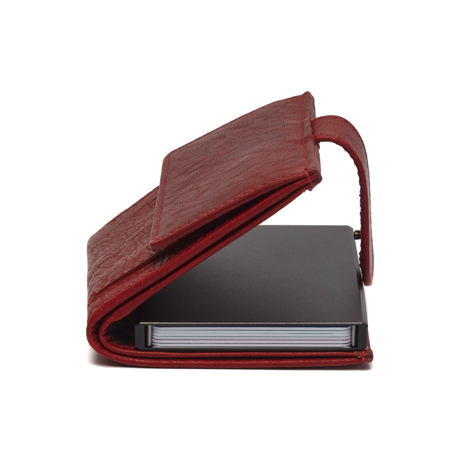 Portofel unisex cu suport pentru carduri, din piele naturala, The Chesterfield Brand, Hannover, cu protectie anti (8719241079950) fotografia produsului View 4 L