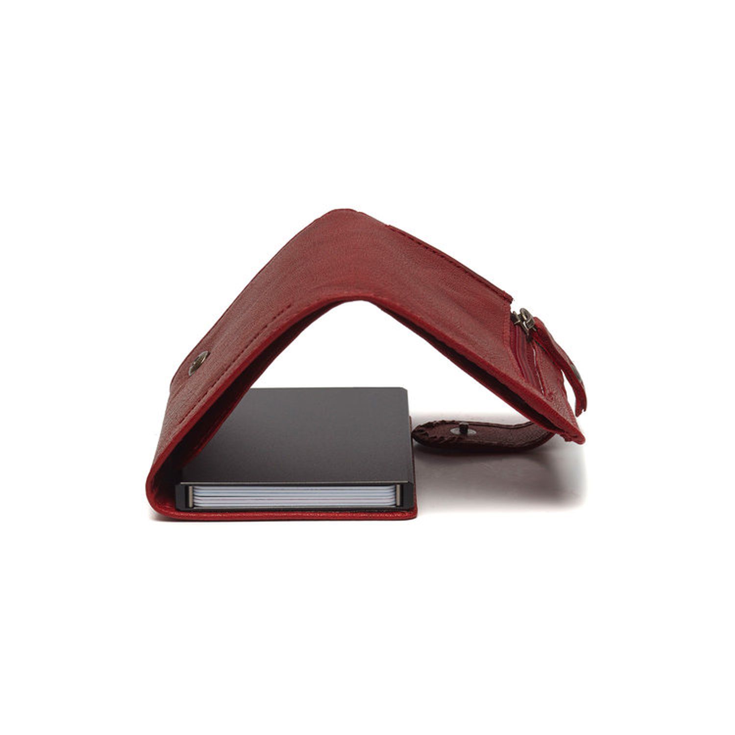 Portofel unisex cu suport pentru carduri, din piele naturala, The Chesterfield Brand, Portland, cu protectie anti (8719241072852) fotografia produsului View 9 L