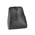 Rucsac dama din piele naturala moale, model 250, Maro mat fotografia produsului