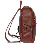 Rucsac din piele naturala rezistenta maro roscat, magazinuldegenti, model 5094, fotografia produsului View 2 S