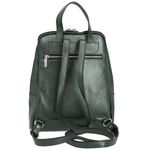 Rucsac dama din piele naturala moale, model 250, Verde metalizat fotografia produsului View 5 S