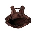 Rucsac The Chesterfield Brand din piele moale maro, Dali fotografia produsului View 3 S
