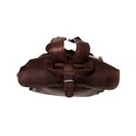 Rucsac The Chesterfield Brand din piele moale maro, Dali fotografia produsului View 5 S