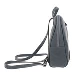 Rucsac dama din piele naturala moale, model 250, Gri mat fotografia produsului View 5 S