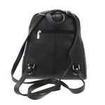 Rucsac piele naturala moale neagra, model 194, MAGAZINULDEGENTI fotografia produsului View 2 S
