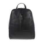 Rucsac dama din piele naturala moale, model 250, Negru mat fotografia produsului