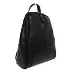 Rucsac dama din piele naturala moale, model 250, Negru mat fotografia produsului View 2 S