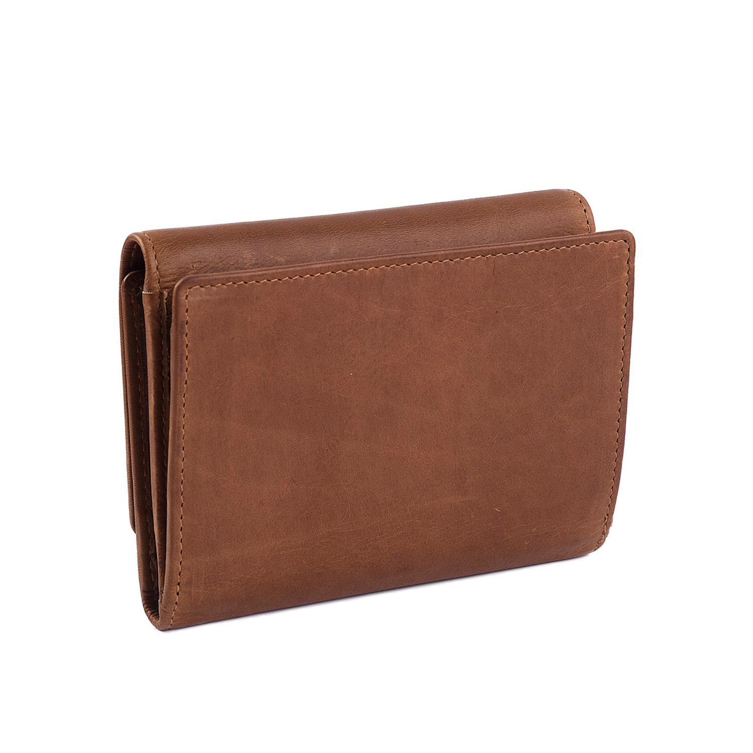 Portofel dama, The Chesterfield Brand, cu protectie anti scanare RFID, din piele naturala maro coniac, Nadia fotografia produsului View 9 L