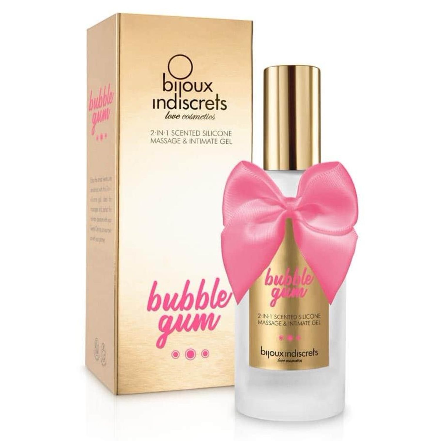 Ulei Masaj BubbleGum Silicone 100 ml fotografia produsului